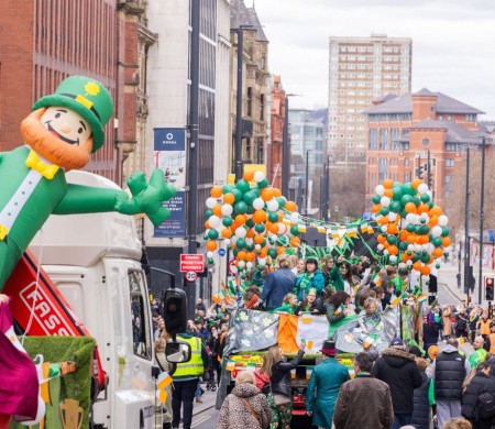 Leeds City Centre St Patricks Day Parade