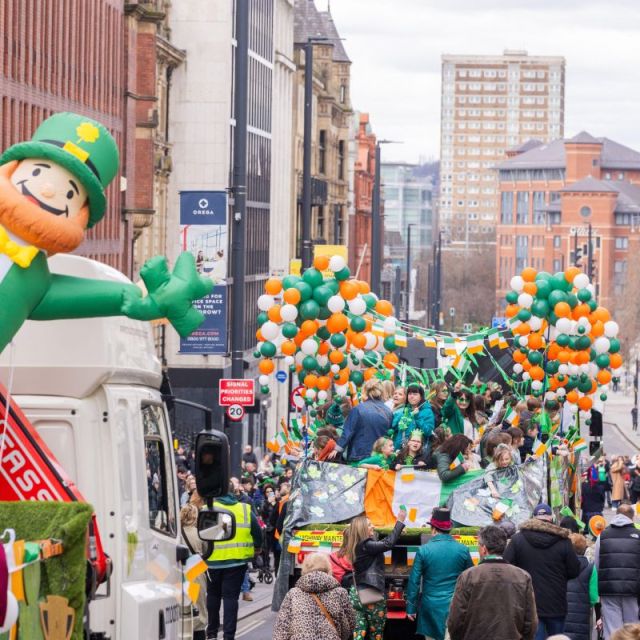Leeds City Centre St Patricks Day Parade